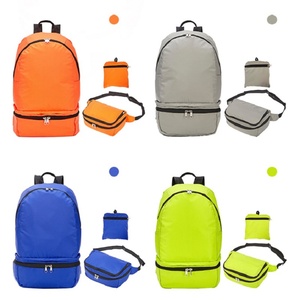 Mochila Deportiva Unisex Ultraligera para Exteriores, Impermeable, Plegable, de Poliéster, con Cierre de Cremallera, 20-37L, Venta al Por Mayor - Product Image 1