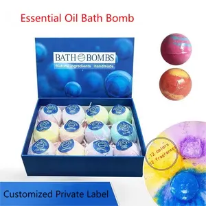 Usine OEM 12 pièces de fournitures de savon luxuriant bombes moules personnalisés acide citrique pour bombe de bain