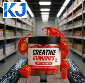 Gummies de créatine monohydrate à marque privée – Complément pré-entraînement pour hommes et femmes – Soutien musculaire et endurance - Product Image 1