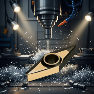 VCGT Al Turning Insert 35 Degree Positive For Metal <b>Machining</b> - Product Image 3