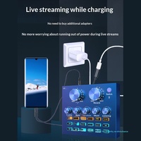 Câble audio OTG Type C pour iPhone et ordinateur, en nylon/PVC, conducteur en cuivre pur, alliage d'aluminium, accessoire de carte son pour diffusion en direct