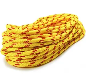 16 strand braided customized color PP rope rescue rope for safety used in marine boat kayak jetski mooring ship