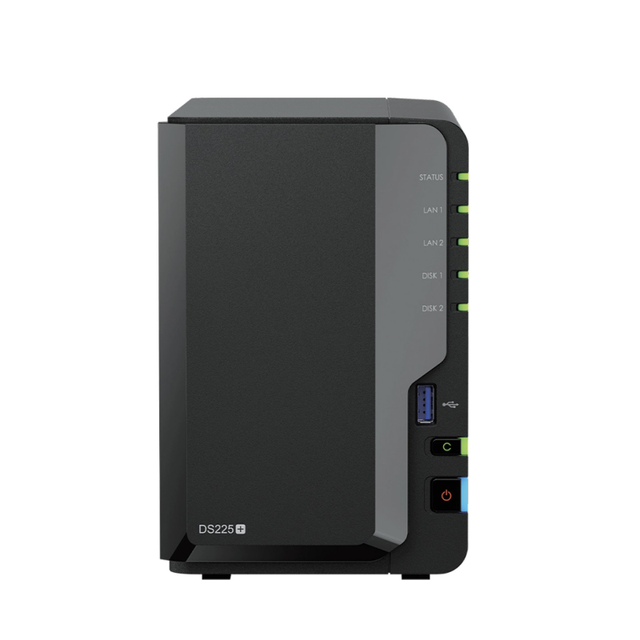 Brand New DiskStation DS225+ Desktop 2 Bay Enterprise Networking Document Video Storage Server
