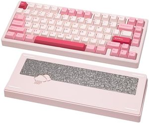 Keebmonkey wobkey <span class=keywords><strong>ค</strong></span>ีย์บอร์ดกลไกอลูมิเนียม CNC 75 Pro โหมด Tri 7000mAh SUS304 FR4สวิตช์โกโก้สำหรับ PC MAC - Product Image 5