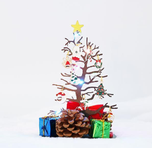 Gió Spinner 3D thép không gỉ cây của cuộc sống tác phẩm điêu khắc trang trí với xoắn ốc ĐUÔI TREO gió Spinners cho trang trí sân vườn - Product Image 4