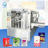 Machine d'emballage commerciale OCEAN pour sachets préformés à fermeture éclair, idéale pour les chips de banane plantain, mini-doypacks