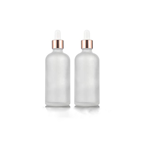 15ml 20ml 30ml 50ml 60ml 100ml 120ml cosmétique vide rechargeable huile essentielle givré plat épaule compte-gouttes bouteille en verre - Product Image 5