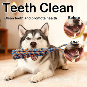 Juguete de Cuerda para Mascotas, Ecológico, Duradero y Seguro, Reduce el Mal Aliento y el Mordisqueo Destructivo, Alivia el Aburrimiento - Product Image 6