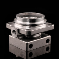 Boîtier d'appareil photo sur mesure, service d'usinage CNC à forte demande, tournage en aluminium et acier inoxydable, fil EDM, OEM