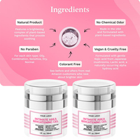 Gel éclaircissant pour zones intimes OEM ODM rose 30ml pour femme, genoux, cou, zone du bikini, intérieur des cuisses, éclaircit et élimine les taches sombres
