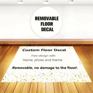 Calcomanías Personalizadas de PVC para Pista de Baile de Bodas y Fiestas de Cumpleaños, Diseño Rectangular para Ventanas - Product Image 2