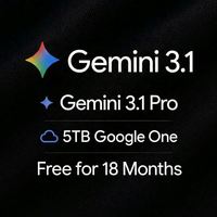 공식 구글 제미니 3.1 프로 12개월 구독권 5TB 네트워킹 및 서버 글로벌 사용 개인 이메일 계정 연결
