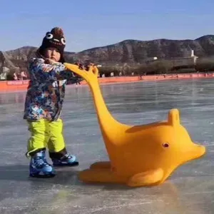 Ayudante de patinaje de construcción de acero duradero, almohadillas de espuma protectoras, Ayuda de patinaje de Hockey