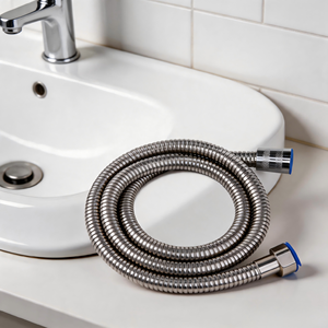 Manguera de extensión trenzada de acero inoxidable 304 G1/2 hembra a hembra de fácil instalación, antifugas de agua, para brazo de ducha, en stock - Product Image 2