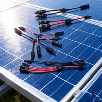 Connecteur solaire de type 1000V 30A 2to1 Y étanche avec application d'alimentation à 1 broche pour fil de panneau solaire PV