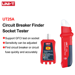 UNI-T UT25A AC Circuit Breaker Finder AC 90-120V <b>Fuse</b> Socket <b>Tester</b> USA Plug Adjustable Sensitivity Beeper Indicattion L37 - Product Image 2