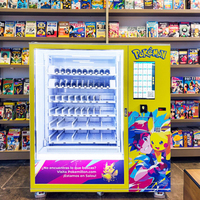 Distributeur automatique WEIMI Pokemen avec lecteur de carte, code QR et paiement par jeton, écran tactile, gestion basée sur le cloud