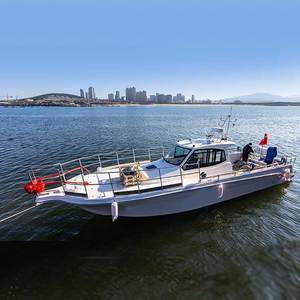 <span class=keywords><strong>Barco</strong></span> de Pesca de Lujo de Aluminio de 13.58m (44.55 pies) con Cabina y Motor Fuera de Borda Nuevo en Oferta, Yate de Aluminio de Lujo de 300HP*3 - Product Image 2