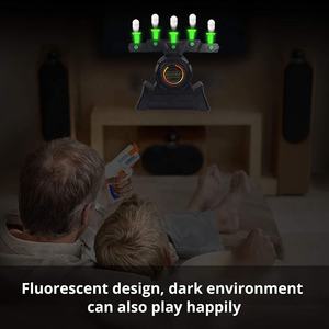 Jouet pistolet lance-fléchettes en mousse EVA, jeu de tir à la <span class=keywords><strong>cible</strong></span> flottante sécuritaire, <span class=keywords><strong>cible</strong></span> qui brille dans le noir, jeu de tir à la <span class=keywords><strong>cible</strong></span>, pistolet à balles molles - Product Image 2