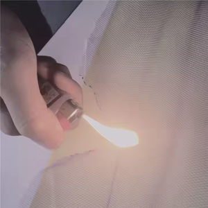 Tela de malla de tul de poliéster Multicolor 100% ignífuga y antiestática para <span class=keywords><strong>coches</strong></span>, cortinas, bolsos, vestidos de fieltro, para niñas - Product Image 2