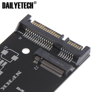 محول <span class=keywords><strong>M</strong></span>.2 من Dailyetech إلى SATA <span class=keywords><strong>M</strong></span>.2 إلى SATA محول <span class=keywords><strong>M</strong></span>.2 NGFF "مفتاح بطاقة SATA3 B لـ--M2 SSD - Product Image 4
