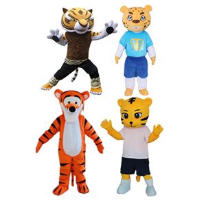 핫 세일 사용자 정의 호랑이 마스코트 의상 성인 만화 캐릭터 호랑이 코스프레 정장 파티 - Product Image 6