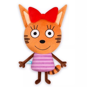 Personaje de dibujos animados de Happycats, juguete de <span class=keywords><strong>peluche</strong></span> supersuave de algodón PP relleno de galleta gato mascota Peluches - Product Image 2