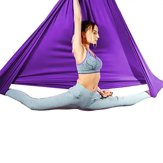 Hoge Laadcapaciteit Anti-Zwaartekracht Nylon Yoga Swing Hangmat Stof