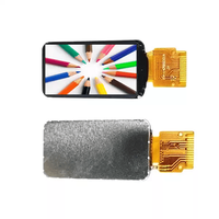Professionelles 1,47 Zoll TFT LCD Display-Modul, gelötet, IPS, 12-Pin-Schnittstelle für Smartwatch- und Wearable-Gerätebildschirme