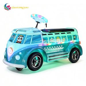 2026 Gran Venta Coche de Choque Infantil para Interiores con Monedas, Estilo Autobús, Nuevo Diseño, Máquina de Juego de Conducción - Product Image 6
