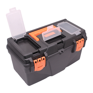 Tùy chỉnh màu sắc PP chất liệu 15 inch các bộ phận nhỏ tổ chức với khay trọng lượng nhẹ hộp công cụ bằng nhựa - Product Image 3