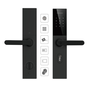 <span class=keywords><strong>Serrure</strong></span> de <span class=keywords><strong>porte</strong></span> <span class=keywords><strong>d</strong></span>'<span class=keywords><strong>entrée</strong></span> intelligente Tuya connectée Wi-Fi, biométrique à empreinte digitale, pour stockage de mots de passe, prix de gros - Product Image 1