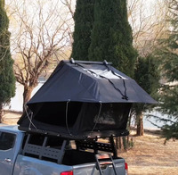 Tente de toit rigide pour SUV, installation rapide, imperméable, toutes saisons, tente de toit pour 2 à 4 personnes, tente de camping en aluminium