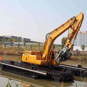 Excavadora Anfibia <span class=keywords><strong>de</strong></span> Orugas a Precio <span class=keywords><strong>de</strong></span> Fábrica, Draga Anfibia Doosan CAT para Operaciones en Pantanos y Aguas Poco Profundas - Product Image 3