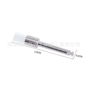 Brosses de polissage dentaire en nylon coloré à tête plate, non toxiques, pour le blanchiment et le polissage des dents, usage commercial - Product Image 3