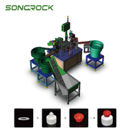 3 Pieces Pull Push Cap Full Automatic Assembly Machine Professional Chinese Processing Equipment with Above 5-Year Warranty