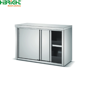 Chariot de livraison alimentaire en acier inoxydable à trois niveaux, version européenne personnalisable, pour restaurants et hôtels - Product Image 6
