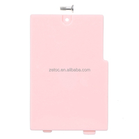 Coque de protection arrière en plastique coloré pour batterie de jeu DS Lite
