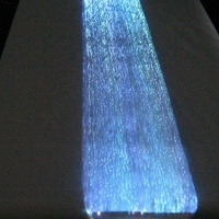 Nappes de Table en Fiber optique LED pour fête de mariage, Offre Spéciale