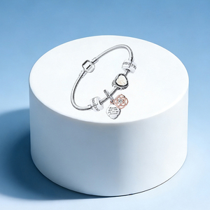 Pulsera Original de la Serie Océano con Encantadora Tortuga, <span class=keywords><strong>Estrella</strong></span> y Hueso de Serpiente para Joyería Femenina, Complemento DIY - Product Image 2