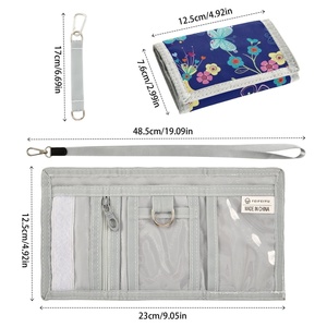 New Arrival Short <b>Wallet</b> Women Simple <b>Small</b> <b>Wallet</b> square Mini Women's Coin Purse Customs logo for Sale - Product Image 3