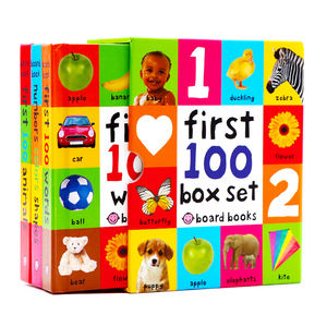 ชุดหนังสือกระดาษปริศนาคำ100คำสำหรับเด็กชุดหนังสือเพื่อการศึกษาแบบกำหนดเอง - Product Image 2