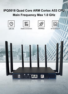 Modem 5G tốc độ cao, hỗ trợ Wifi <span class=keywords><strong>2</strong></span>.4GHz và 5.8GHz, bộ định tuyến không dây công nghiệp IoT M2M 5G với khe cắm thẻ SIM kép - Product Image 4