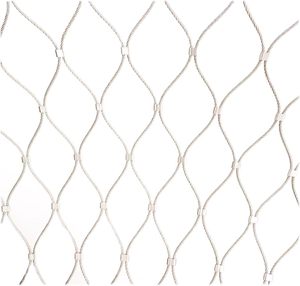 Maille <span class=keywords><strong>de</strong></span> câble en acier inoxydable <span class=keywords><strong>de</strong></span> Style virolé/noué pour maille <span class=keywords><strong>de</strong></span> zoo <span class=keywords><strong>de</strong></span> volière/filet <span class=keywords><strong>de</strong></span> Protection contre les chutes/balustrade <span class=keywords><strong>de</strong></span> <span class=keywords><strong>chemin</strong></span> - Product Image 2