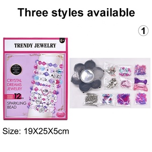 Perles artisanales pour enfants, <span class=keywords><strong>kit</strong></span> <span class=keywords><strong>de</strong></span> fabrication <span class=keywords><strong>de</strong></span> collier, <span class=keywords><strong>de</strong></span> <span class=keywords><strong>bracelet</strong></span>, <span class=keywords><strong>de</strong></span> perles pour petites filles - Product Image 5