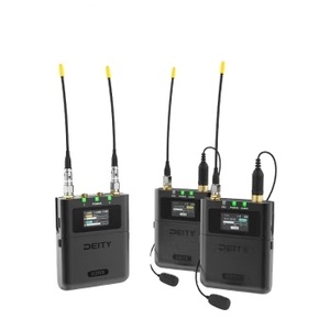 Micro không dây kỹ thuật số băng tần U kênh đôi Deity THEOS 48kHz / 32Bit, ghi âm nội bộ, mã thời gian, một bộ hai micro - Product Image 1