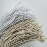 Offre Spéciale vêtement balle tête Polyester joint étiquette étiquette volante chaîne Snap Lock ciré plastique coton étiquette chaîne pour vêtements