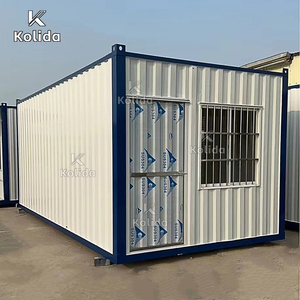 Nhà container đúc sẵn 20ft với phòng ngủ mô-đun nhà gấp nhà <span class=keywords><strong>x</strong></span>ây dựng hai tầng - Product Image 2