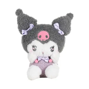 Brinquedo de pelúcia macio de gato HK de desenho animado de alta qualidade, brinquedo de pelúcia Kawaii, sacola de pelúcia para pendurar, ornamento