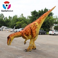 Costume de dinosaure T-Rex réaliste et animatronique professionnel avec son pour événements de parcs à thème et spectacles sur scène